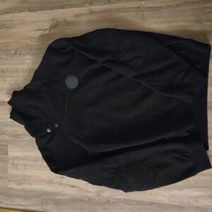 Polo shawl neck sweater